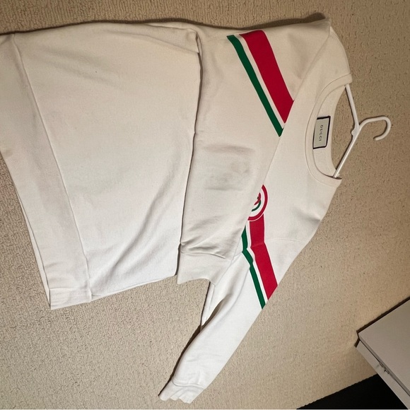 Gucci Interlocking G Long Sleeve Sweater - Picture 3 of 9